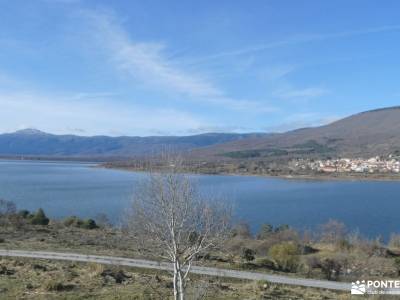 Salida del Turrón y el polvorón - Vuelta Embalse de Pinilla; pueblos abandonados en madrid viajes tr
